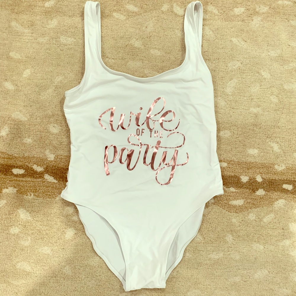 Wife of the Party One Piece Suit